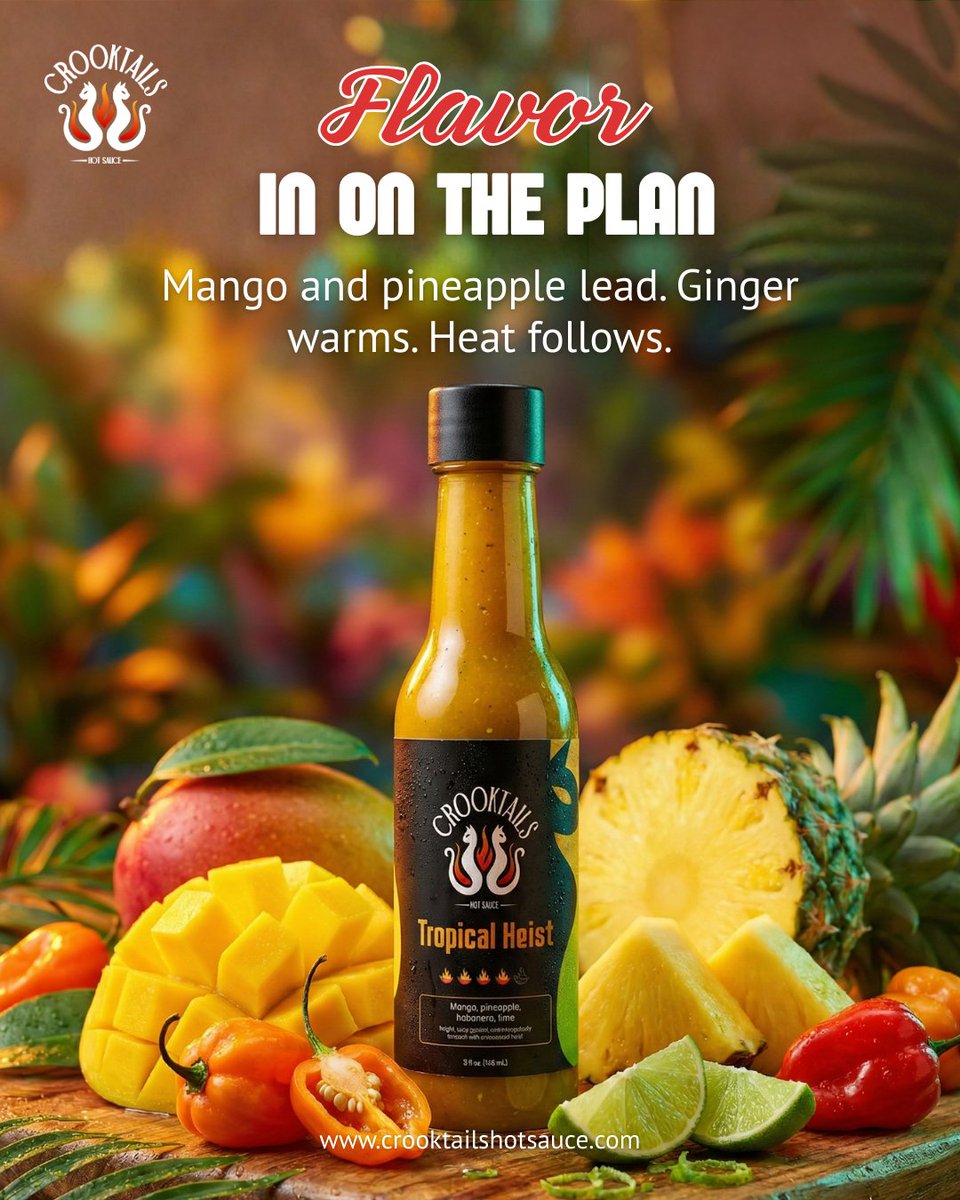 Crooktails Hot Sauce tweet media