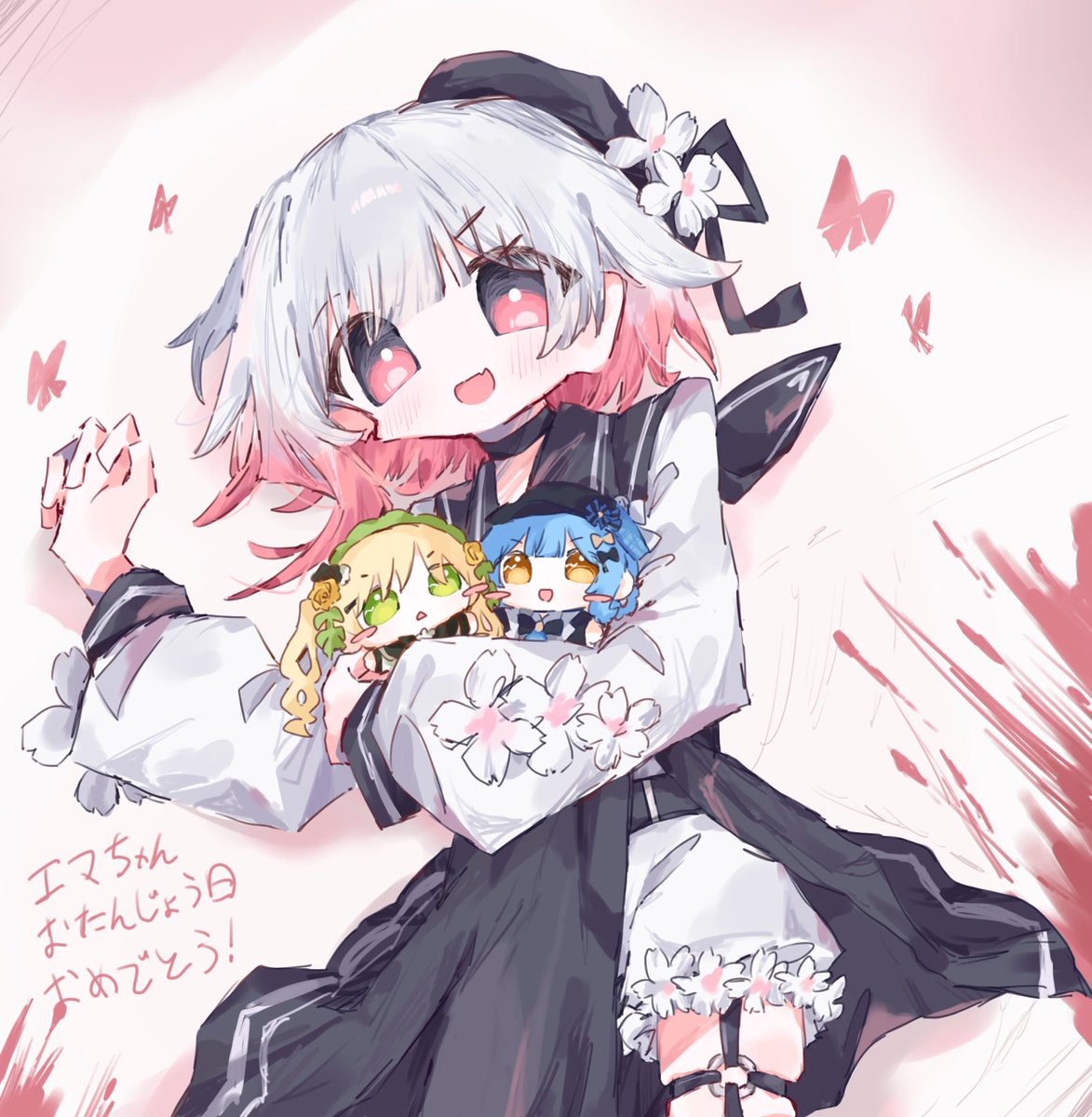 🫙🌸 #まのさばニ次創作 #桜羽エマ生誕祭2026