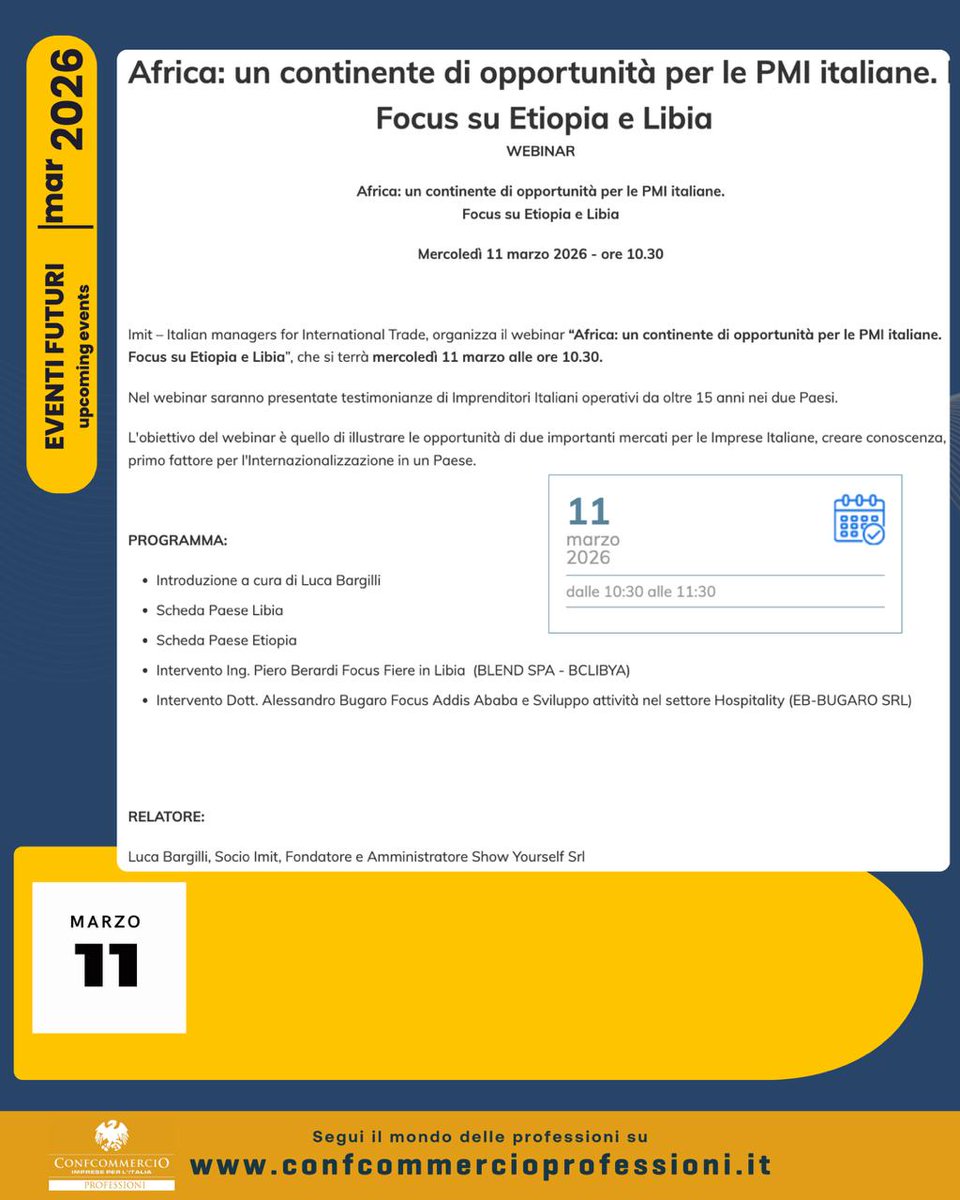 Confcommercio Professioni tweet media