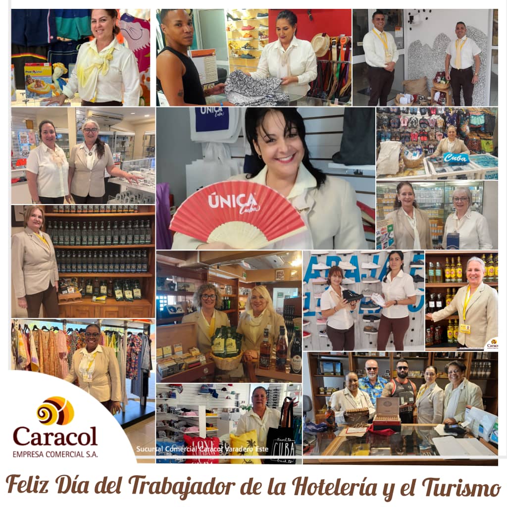 Hoy, celebramos la labor de los trabajadores de la Hotelería y el Turismo, especialmente los de Caracol Varadero. Agradecemos por ser parte de esta gran familia❤️. Sigamos trabajando juntos con el mismo amor a su profesión y gracias por todo lo que hacen.❤️🇨🇺