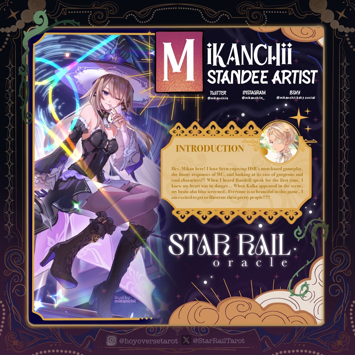✨ CONTRIBUTOR SPOTLIGHT - <a href="/mikanchiis/">mikan @ semi-hiatus</a>

Introducing our standee artist, whose artwork transforms our HSR characters into vibrant display pieces! Their designs add dimension and charm, making the project even more immersive for fans!!! ✨🎨