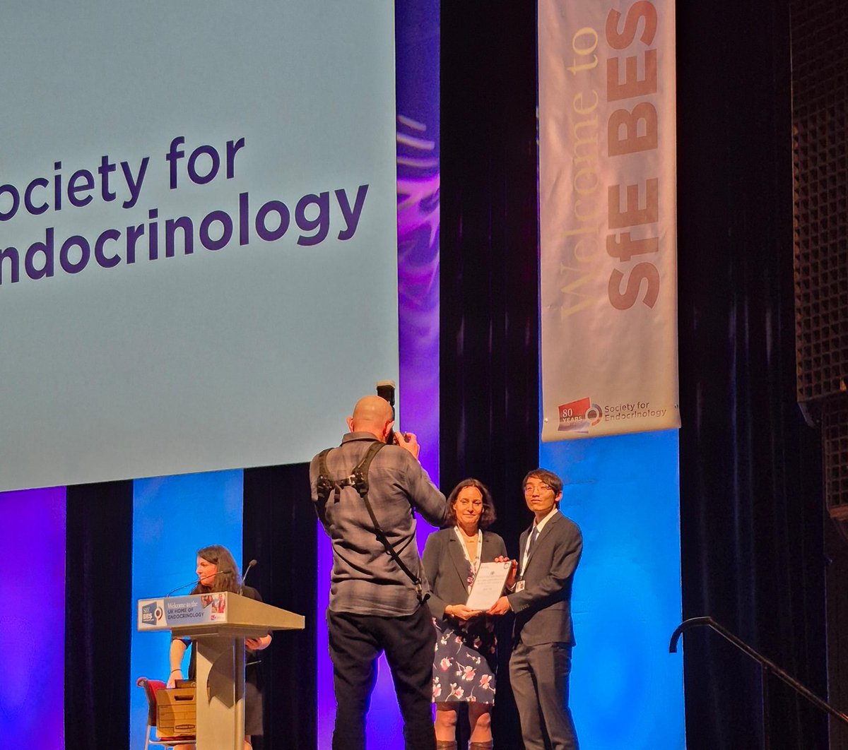janoviee's tweet photo. Well done to Ryan Tan for winning best oral presentation. @ChiomaIzzi let's do more joint work and collaboration! :) https://t.co/ZJVlvY5GXT
