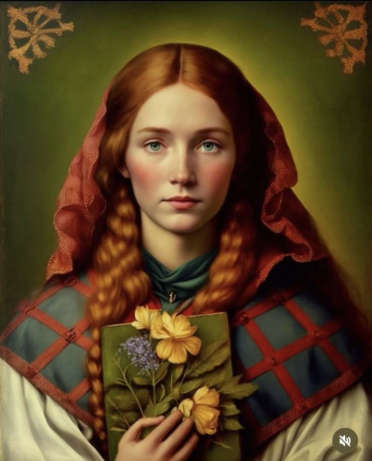 Saint Dymphna, Patron for all who carry the burden of anxiety, depression, nervous disorders, and mental illness. May she bring blessings of peace to all our minds…..