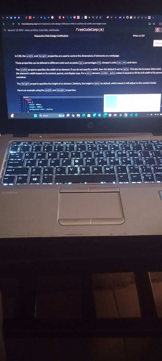 Ejimpatrick25's tweet photo. Day 13 of #30DaysOfTech 
Finished my #html and #computers session of my responsive web design certification with @freeCodeCamp. Unto #CSS just leaning in on the basis.

#TelAviv #DiorAW26 #LearningwithTS
@TechSphereAcad https://t.co/nXgOszeS6V