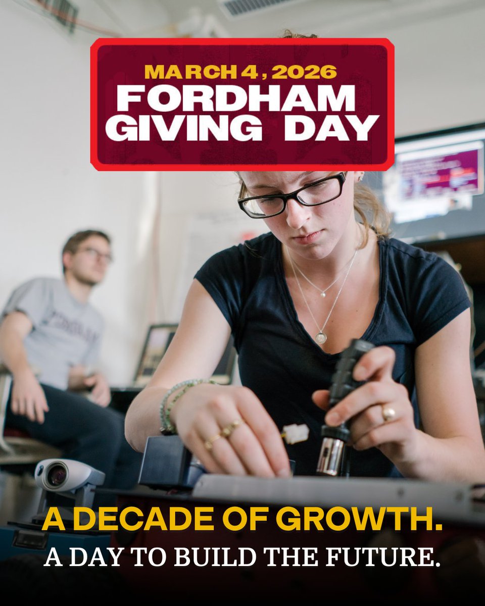 Fordham University | GSAS tweet media