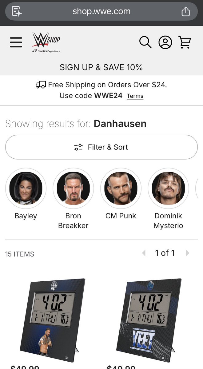 BrunswickBill84's tweet photo. @DanhausenAD What’s going on here?? Where’s the merch??? https://t.co/xVXLqnfS7o