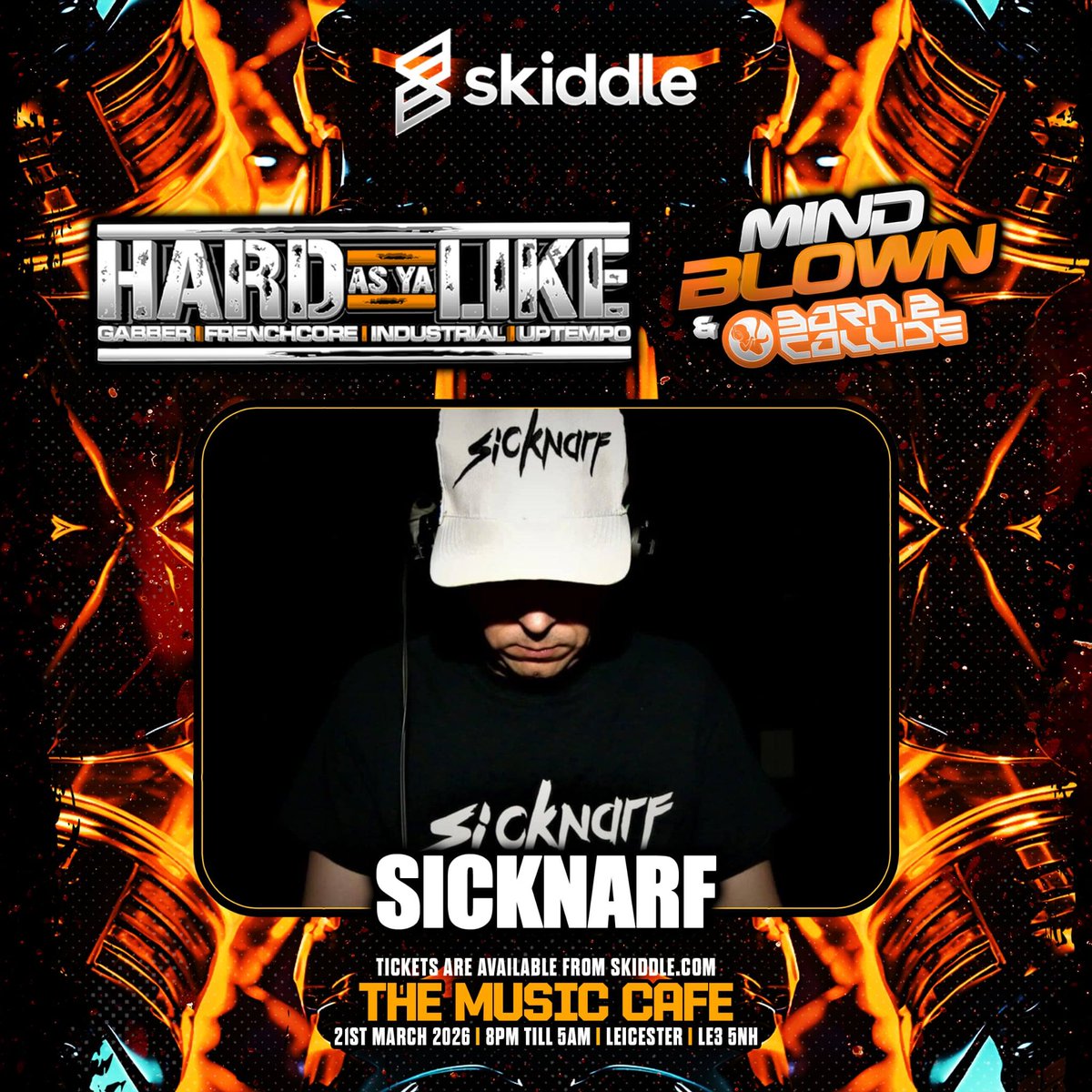 🎧 Fast Approaching! 🔊🎶  
👉 21st March - Leicester  
Really looking forward to this! 💪🙌   

Event Link 👇 
fb.me/e/9tFZ0c9wu   
Ticket Link 👇 
skiddle.com/e/41497475
