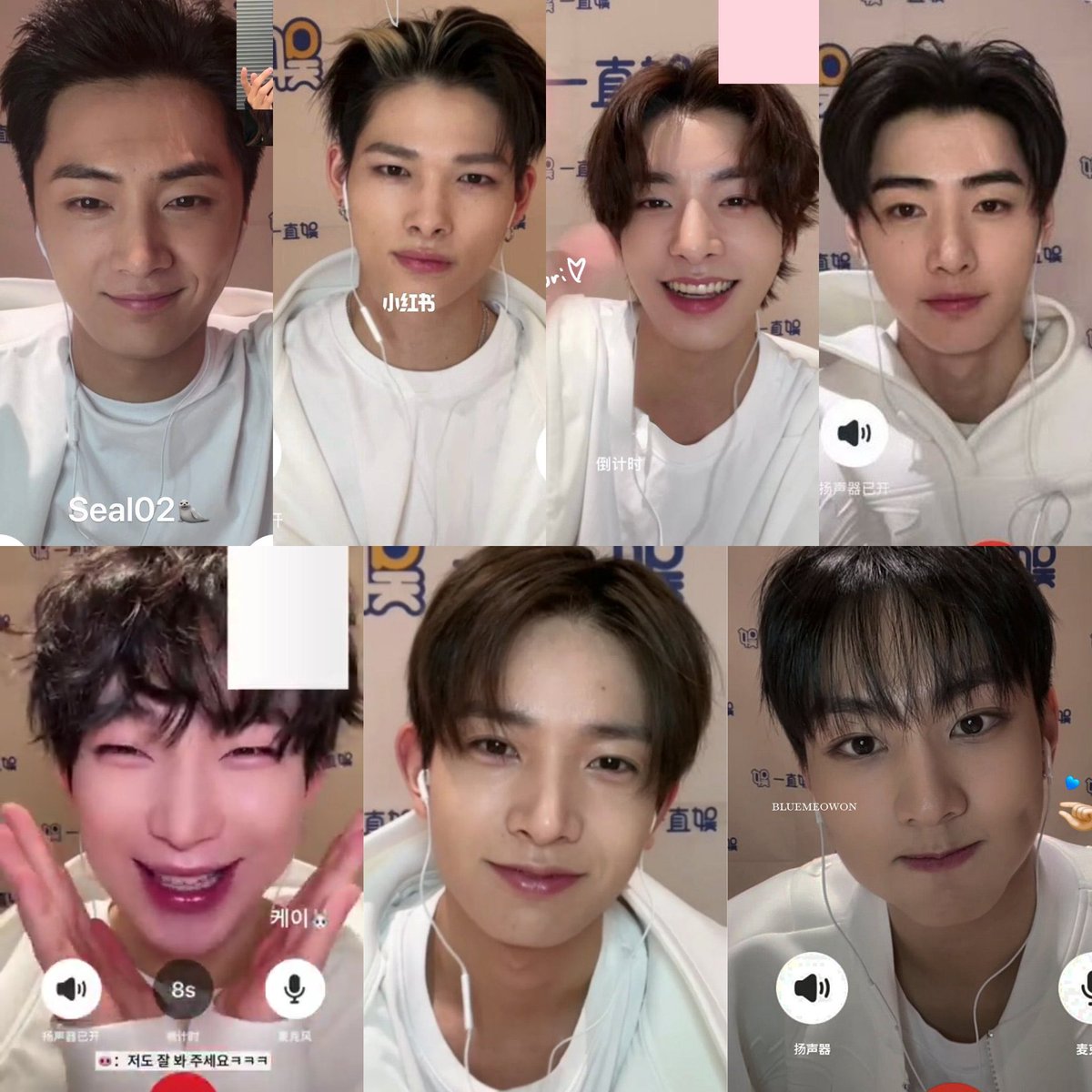 they all look so happy today 🥹🫳