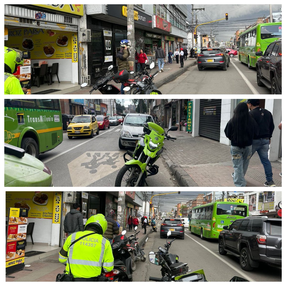 Policía de Tránsito Bogotá tweet media