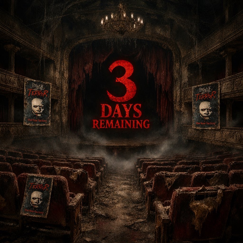 The lights flicker back on.
The Fear Factory awakens.
Pasaje del Terror reopens.
Don’t miss out &amp; book your tickets now!
#pasajedelterror #horror #scary #theatre #holiday