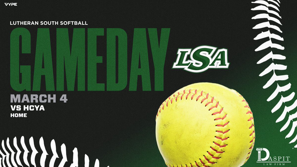 Lutheran South Academy Softball tweet media