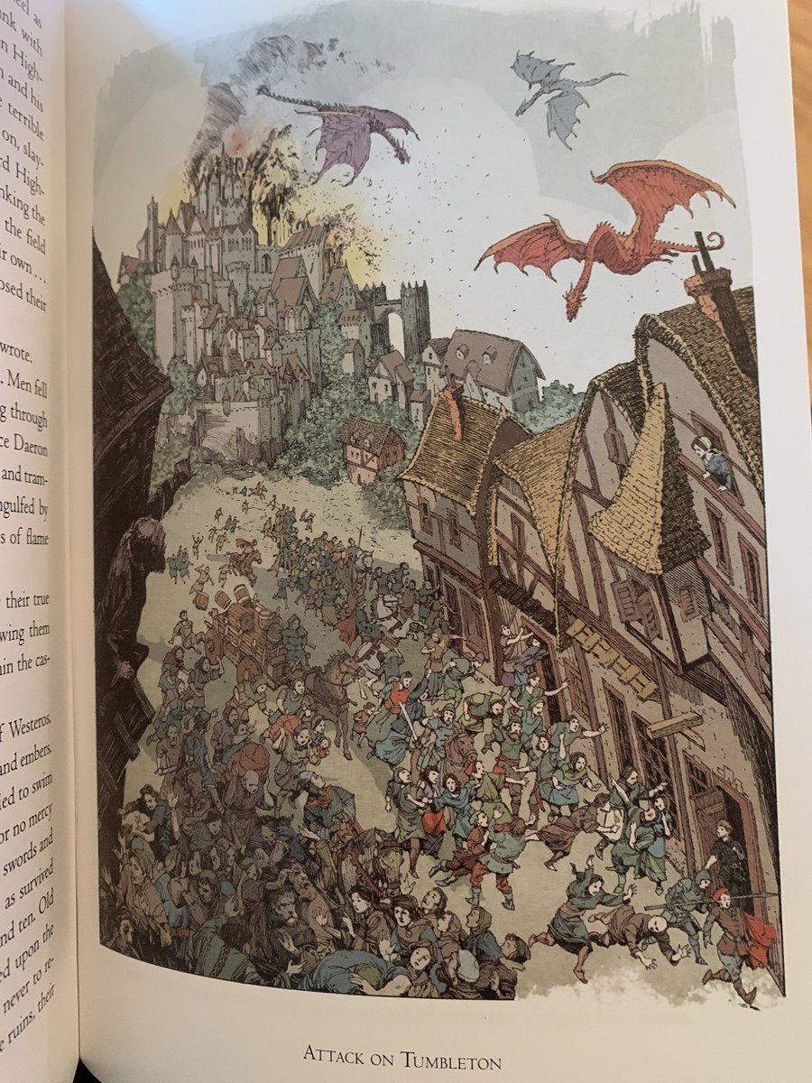 Art by Garry Gianni from the subterranean press edition of fire and blood