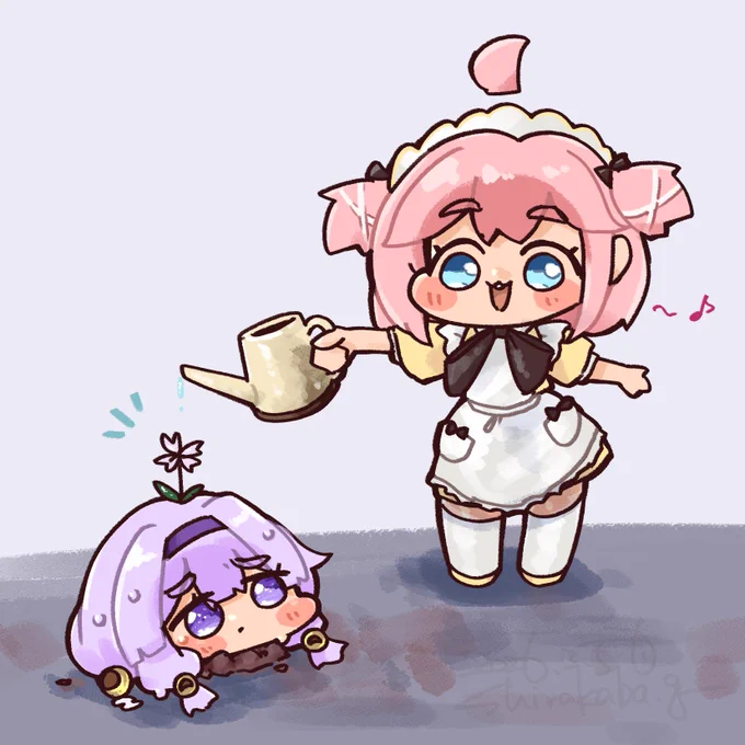 #トリッカル すくすく育ってくださいね