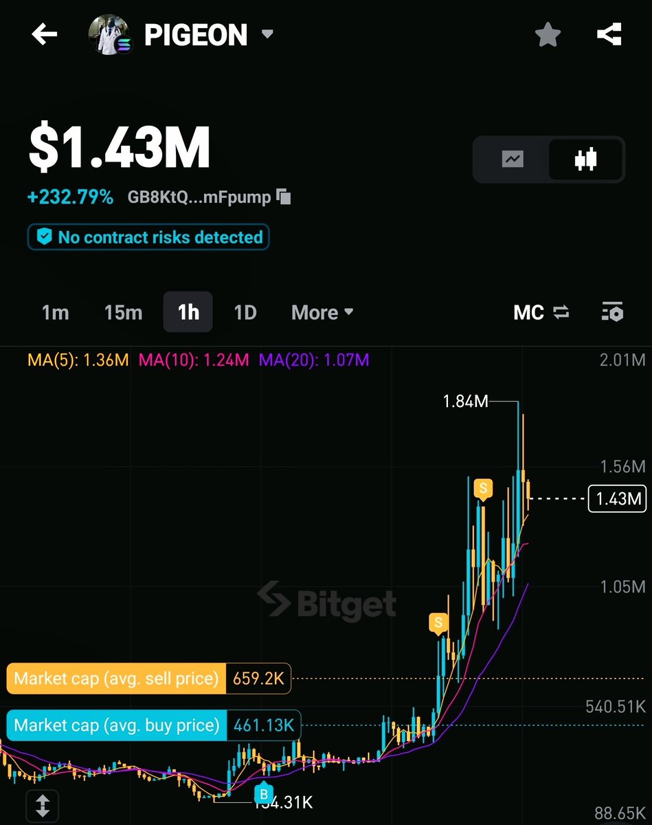 REALLIFERS99's tweet photo. $PIGEON just made this month of march a good one for me. With my last capital and believe, I trusted this gem to fly and it did. Now I'm suffering from success syndrome. 
#Grateful https://t.co/tqGmrxbwAI