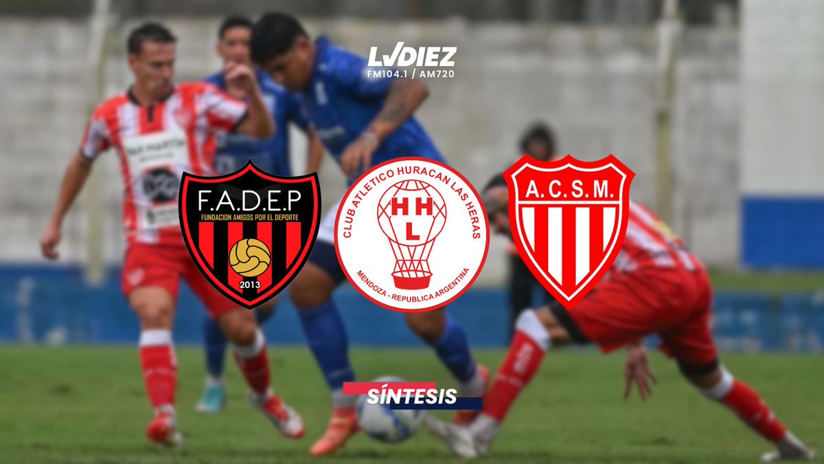 ⚽ TORNEO FEDERAL A | SÍNTESIS
El Torneo Federal A arranca el 22 de marzo, con participación de equipos mendocinos:
• FADEP - Costa Brava (La Pampa)
• Huracán Las Heras - Argentino de Monte Maíz
• Atlético San Martín - Juventud Unida Universitario (San Luis)