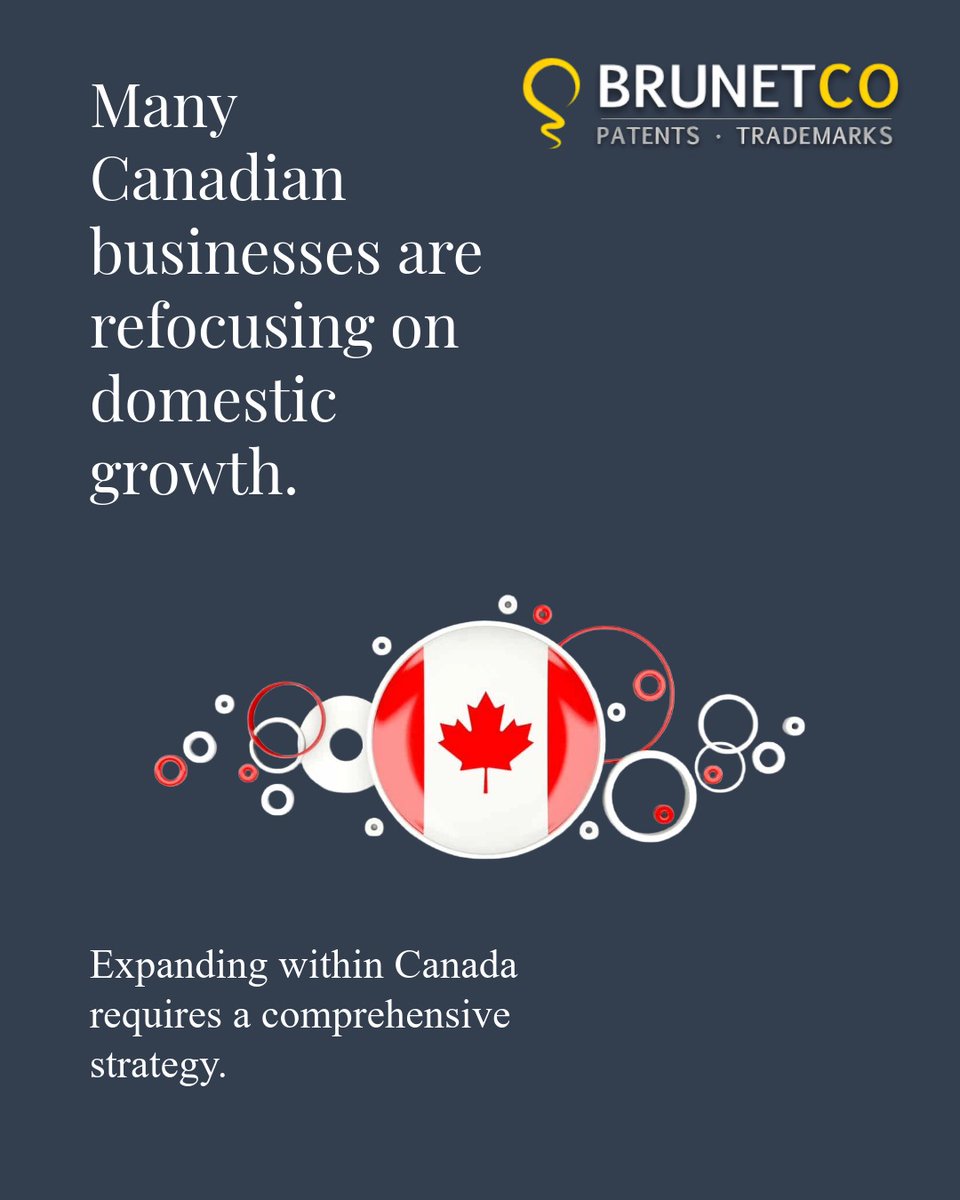 CanadianPatents's tweet photo. ✔ Identify the goods and services that apply to your trademark
✔ File a Canadian trademark application
✔ Determine that IP ownership aligns with corporate structure

#CanadianTrademarks #BusinessStrategy #DomesticGrowth #BrandProtection

https://t.co/UaaphHcXME https://t.co/LHfaZui794