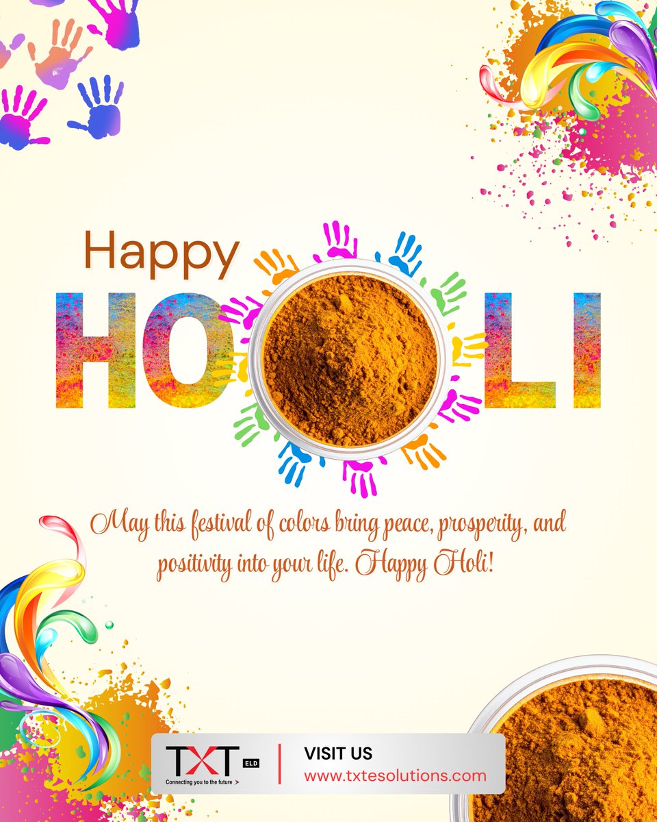 TXTELD's tweet photo. This Holi, may your journey be filled with vibrant success, safe miles, and smooth operations. 🌈

Wishing you and your team a joyful and prosperous Holi!

Stay safe. Stay compliant → https://t.co/kOHYtjL3D4

#HappyHoli #TXTELD #FleetSafety #DriveSafe #SmartCompliance https://t.co/XlCBuEIkLc