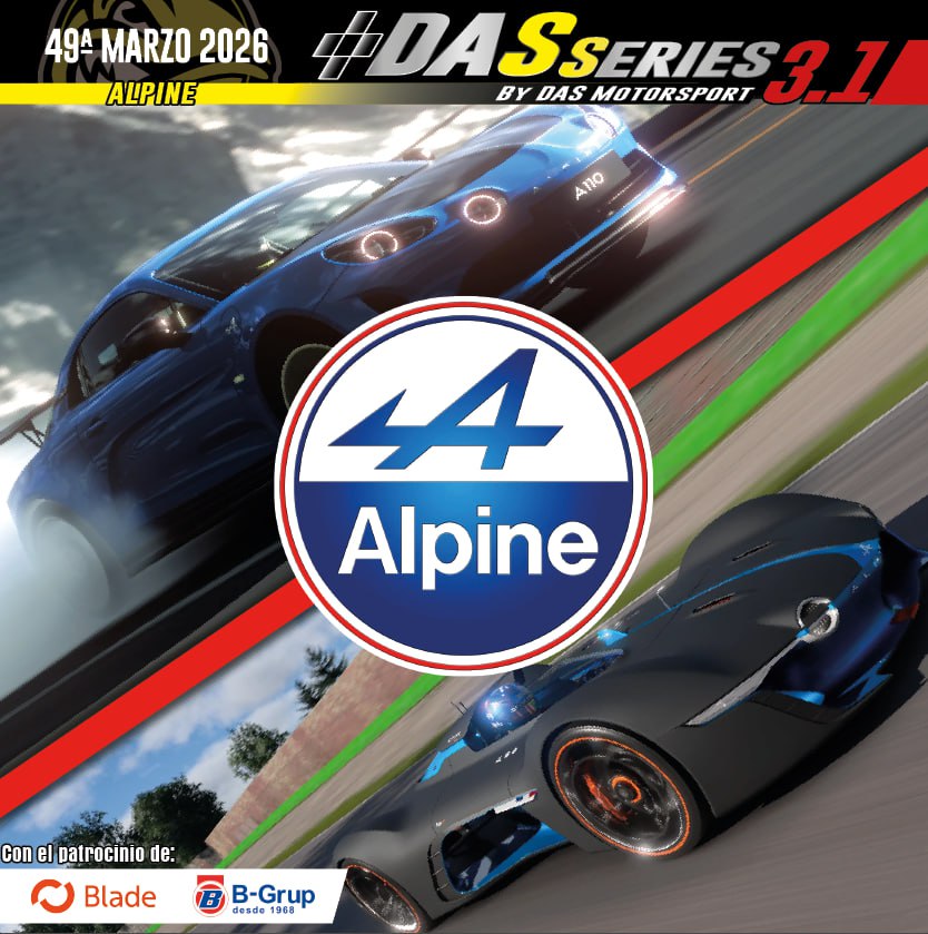 MotorsportDas's tweet photo. 🚨🔥 ¡Se viene la SEGUNDA SERIE de las DAS Series 2026! 🔥🚨
La adrenalina vuelve a subir 🔥
@bladegear_ 🎮
@bgrup 🍽️
#DASSeries 💛🖤
#bedas 🏁 https://t.co/fc9qUTJS2M