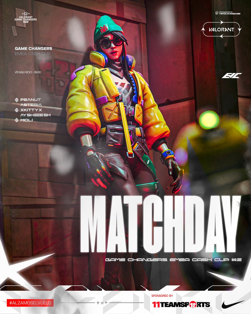 ¡Día de supervivencia en el bracket! 📈

Hoy empieza el camino. Cada mapa es una final.

⏰ 18:00h
📺 Falke_EC

#AlzamosElVuelo · #CashCup