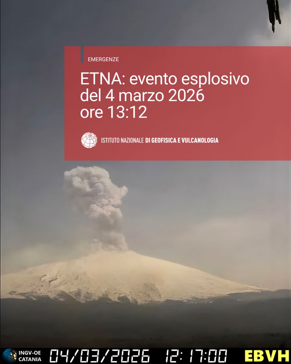 Istituto Nazionale di Geofisica e Vulcanologia tweet media