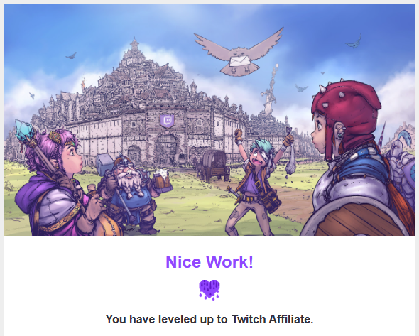 Branden_XP's tweet photo. Ahhh We made it to affiliate! I didn't even realize until like 20 minutes ago, I got the email. Thank you guys for all the support! 🥹 I'll keep going! https://t.co/CXJuxOVziD