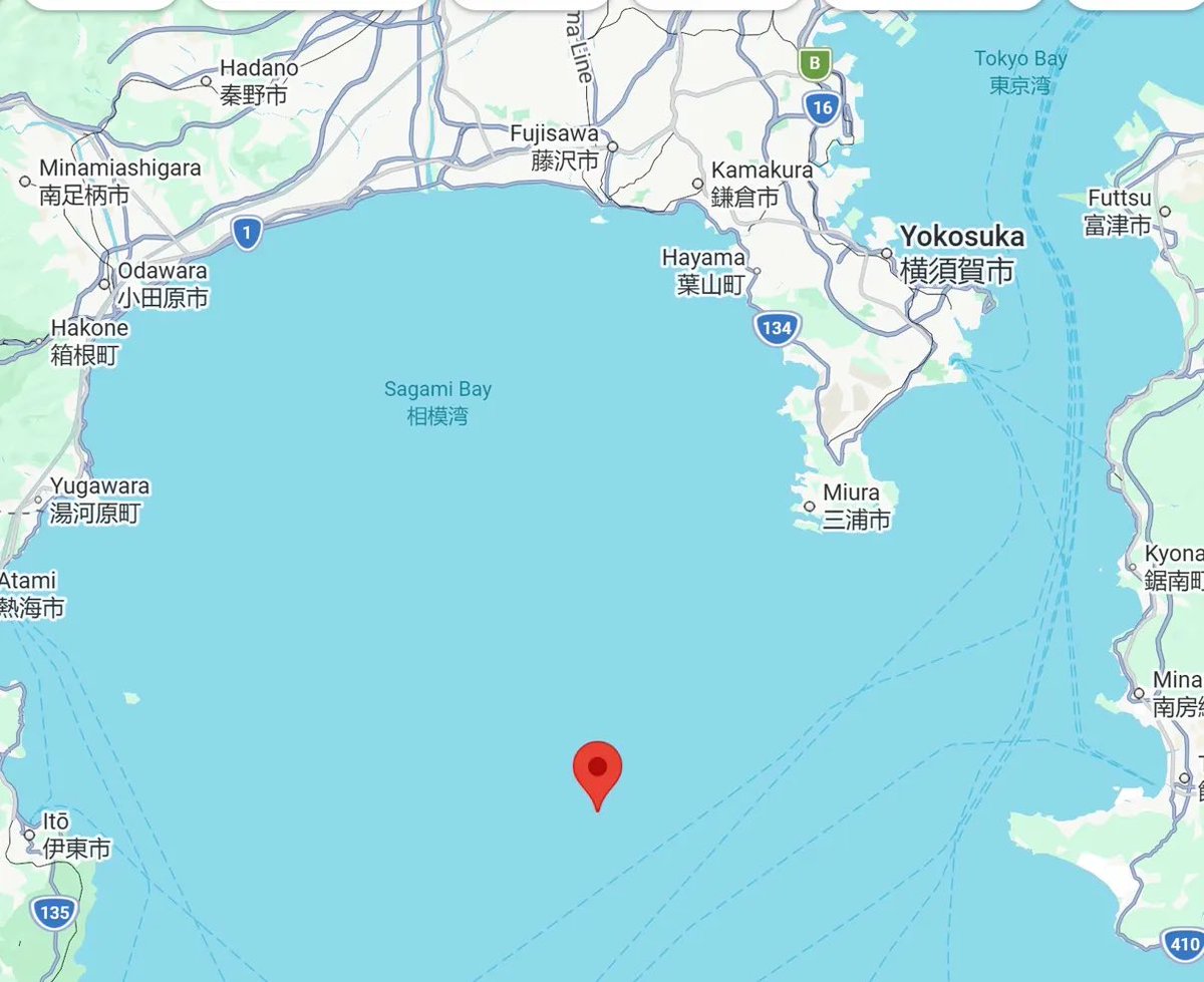 I think i found where the one piece treasure is (just a theory) 
so the video says jamstec helped with the project which is basically japans ocean research agency and their headquarters is in yokosuka which is right on sagami bay i went and tracked all 6 of their research ships