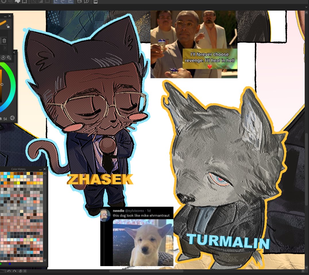 turmalindraws's tweet image. GUSMIKE COLLAB WITH @gar1vaduu

#breakingbad