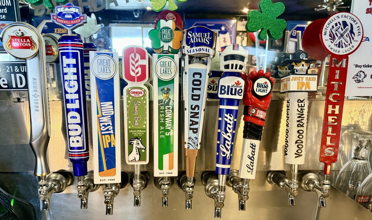 The current lineup. #whodoyoupick 🍺