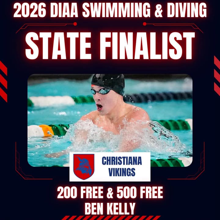 CSDStudentLife's tweet photo. STATE FINALISTS 🏊‍♂️🔥The Christiana Vikings are making waves at the 2026 DIAA Swimming &amp; Diving Championships!👏We are so proud of these athletes for their hard work, dedication, and incredible performances in the pool. Let’s cheer them on as they compete at States! #VikingPride https://t.co/jGZuMxGuQw