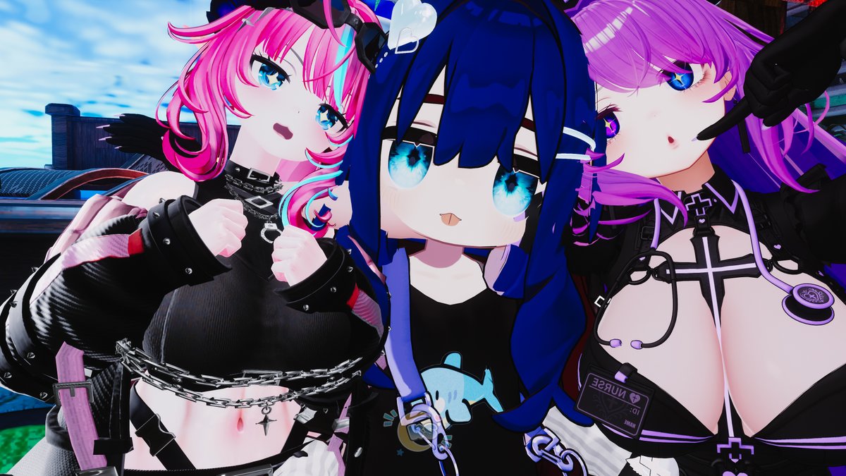 Ellas siempre todas lindas😍🦈