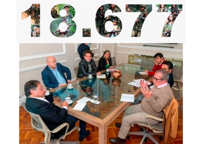 Petro rechaza a Epstein, pero abraza a estos.