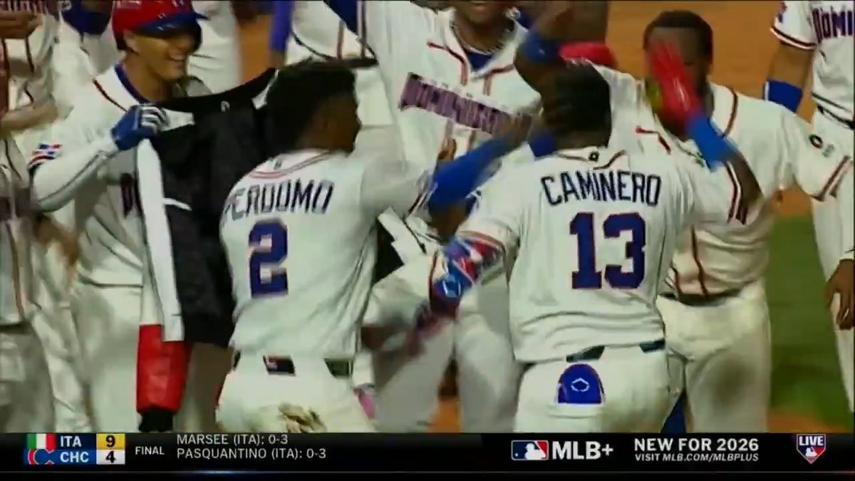 ICYMI: Juan Soto, Manny Machado and Junior Caminero hit back-to-back-to-back home runs in Tuesday's exhibition game against the Tigers! #MLBNHotStove
🇩🇴🇩🇴🇩🇴