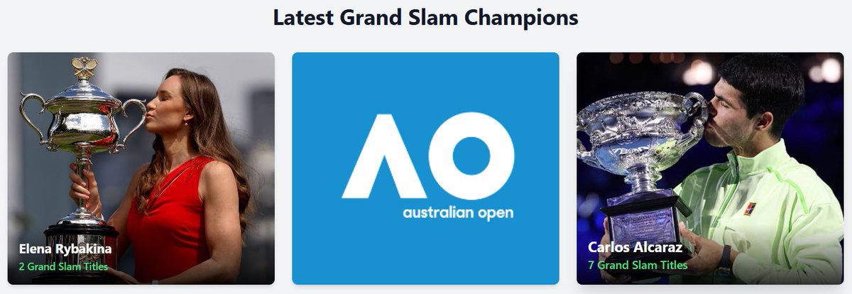 The wait is over.
DB4Tennis.com is live — and it's unlike anything tennis has ever had. 149 years. 11,700+ players. 119 countries. Every Grand Slam draw sheet since 1877, now in one place.
#tennis #TennisHistory #Wimbledon #RolandGarros #USOpen #AustralianOpen