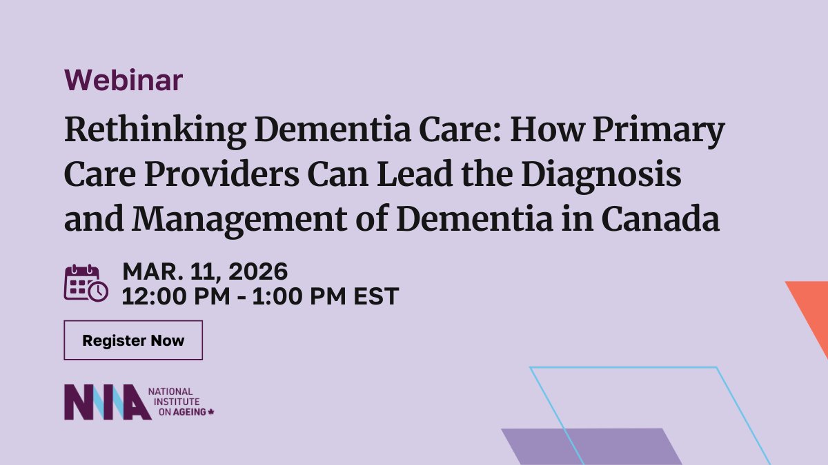 National Institute on Ageing 🇨🇦 tweet media