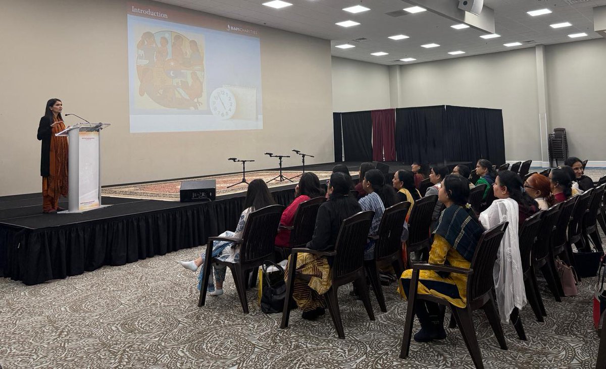 BAPS Charities tweet media