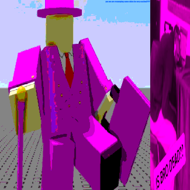 STABnews's tweet photo. 🗡️<MINOR LEAKS>🗡️
tophat guy subject_0  redesign i THINK! THINK! THINK! https://t.co/VxgnCW3SDI