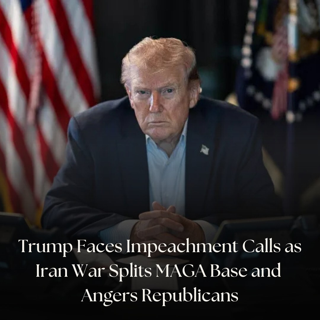 IBTimesUK's tweet image. The Iran conflict fractures Trump's core support, raising legal and political questions over his war powers and promises

#Trump #Impeachment #Iran #MAGA  

Read More: ift.tt/qUS3Tdu