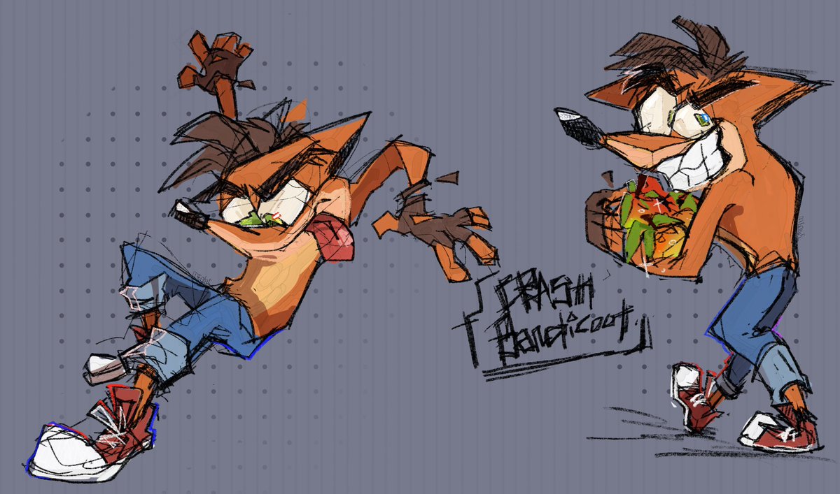 MeowMeows04872's tweet photo. #crashbandicoot #digitalart #videogame https://t.co/CAGUJp3OFb