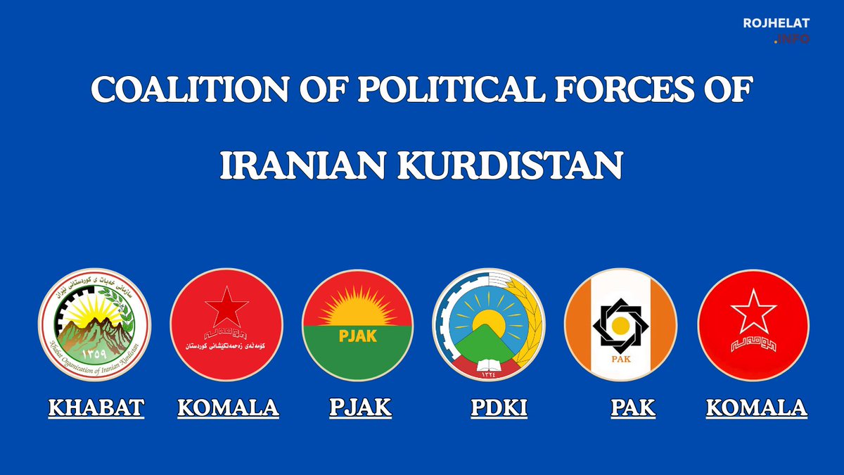 The number of parties in the coalition has increased to six.

Komala, Party of Iranian Kurdistan Joins Political Coalition

The Political Bureau of Komala, Party of Iranian Kurdistan has announced its decision to join the Coalition of Political Forces of Iranian Kurdistan.

The