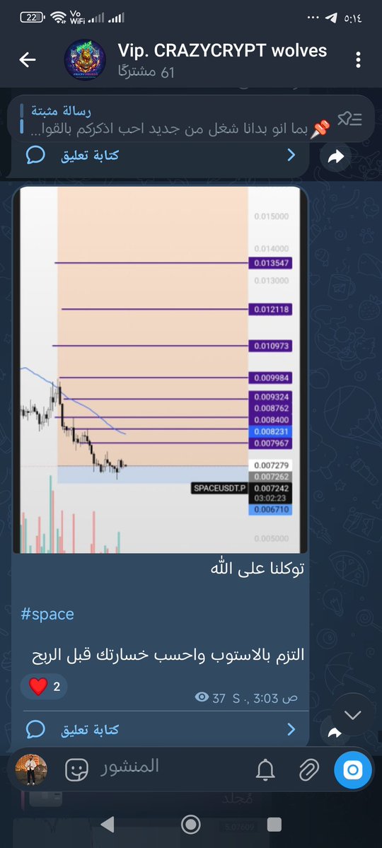 ما شاء الله 🔥
سكرين لعضو داخل من القاع بالملّي 😁📈
دخول احترافي من ذيل الشمعة ونتيجته تتكلم 👌
اللعب صح… والالتزام يصنع الفرق 💪
الفرص بتيجي للي مستعد لها 😉🔥
#تداول #كريبتو #سكالبنج #تحليل_فني #دخول_قوي #من_القاع #ارباح