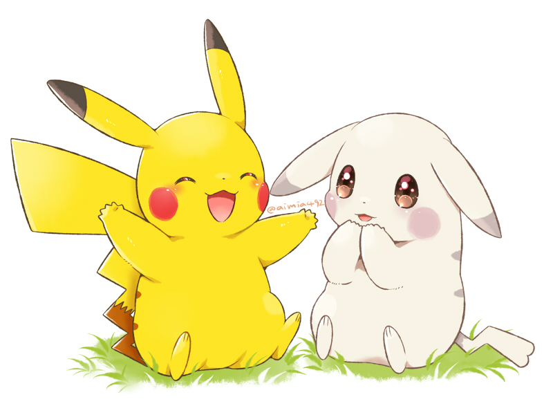 うすチュウ～⚡ #ぽこあポケモン