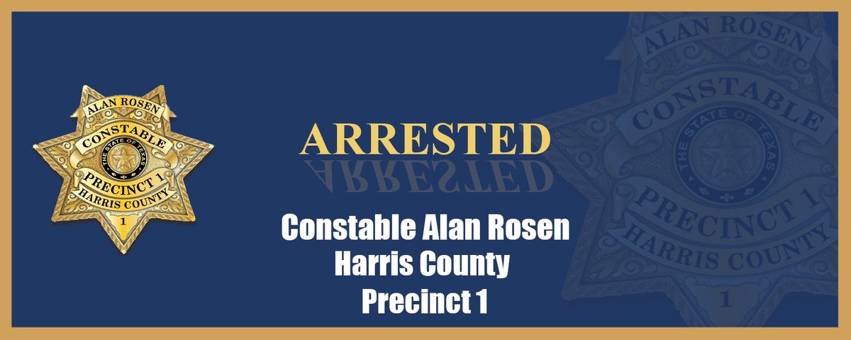Office of Harris County Constable Pct 1 Alan Rosen tweet media