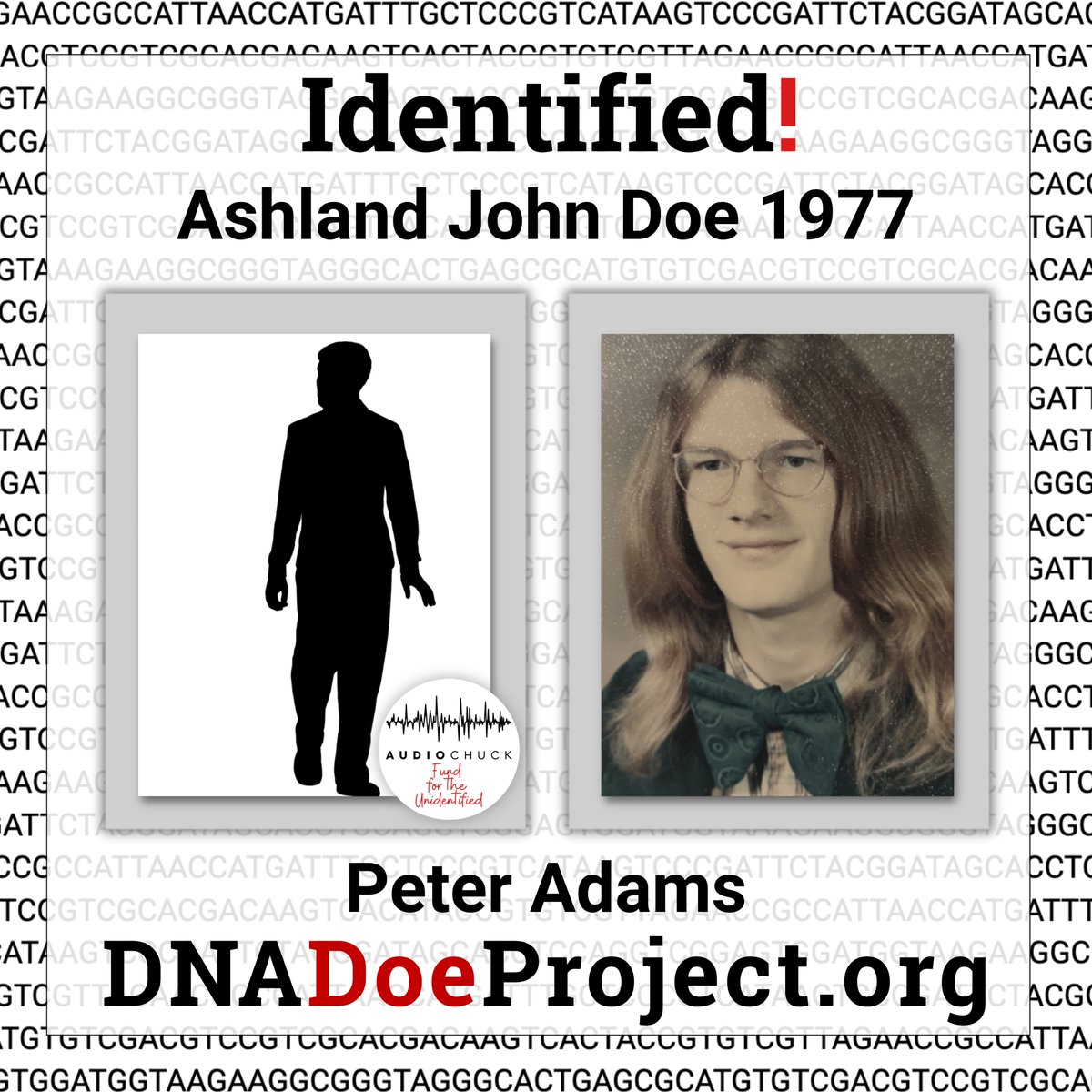 DNA Doe Project tweet media