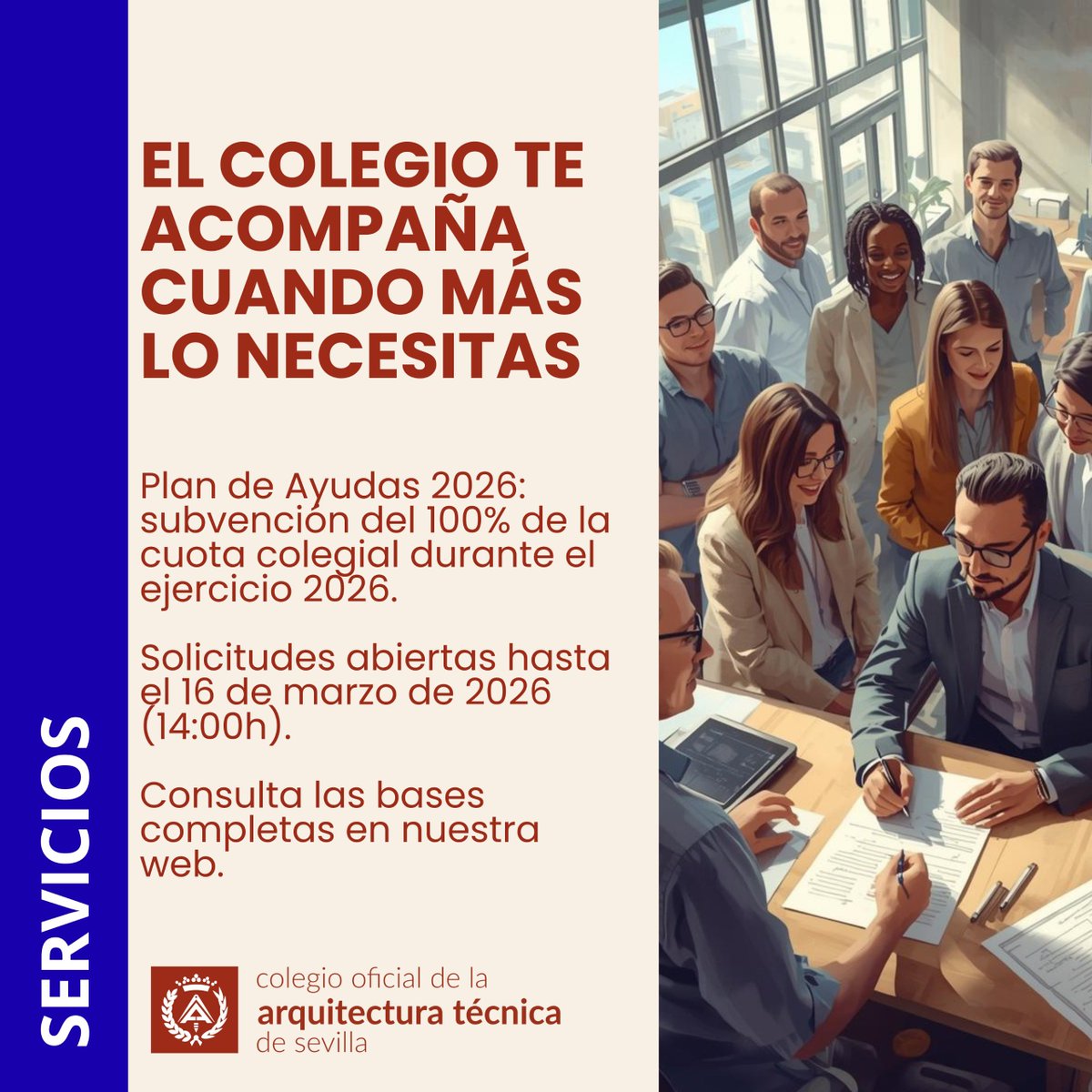 Colegio de la Arquitectura Técnica de Sevilla tweet media