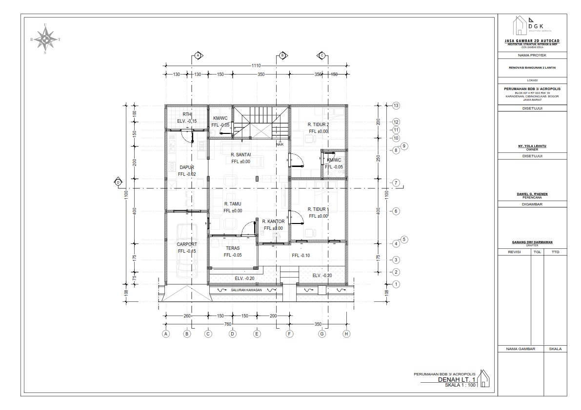 ganangdwi577676's tweet image. Cluster BDB/3 Acropolis

Drafting by @dongambarkerja
Terimakasih atas order nya 😁🤘
----------
Jasa gambar 2D AutoCAD | Freelance AutoCAD Draftsman
#autocad #freelance #drafter #architecture #tekniksipil