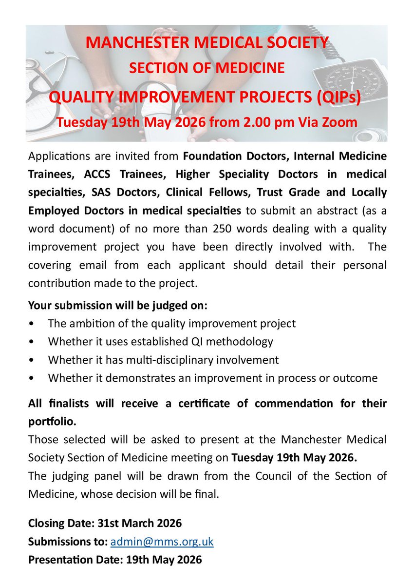 MCR Medical Society tweet media