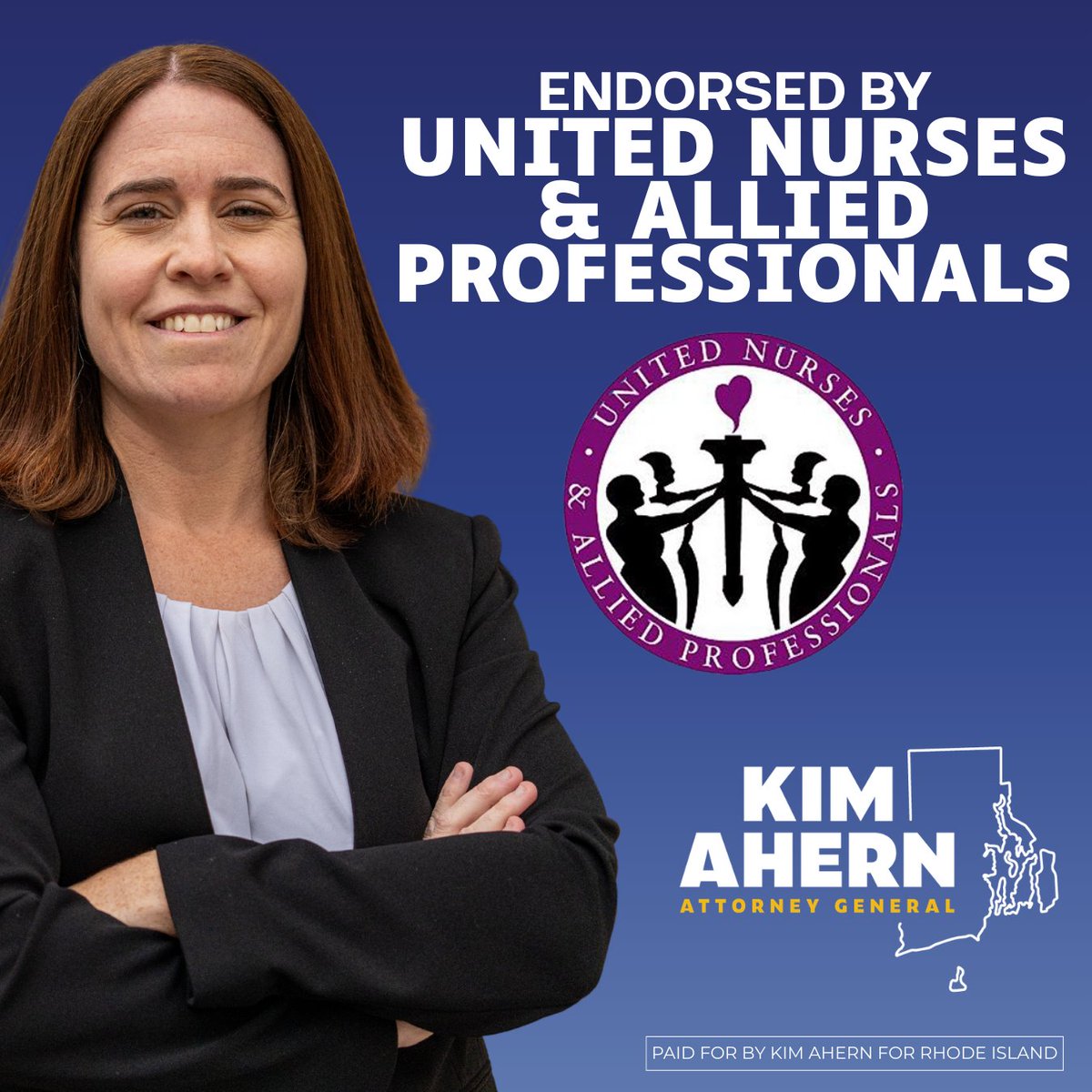 Kim Ahern for Rhode Island tweet media