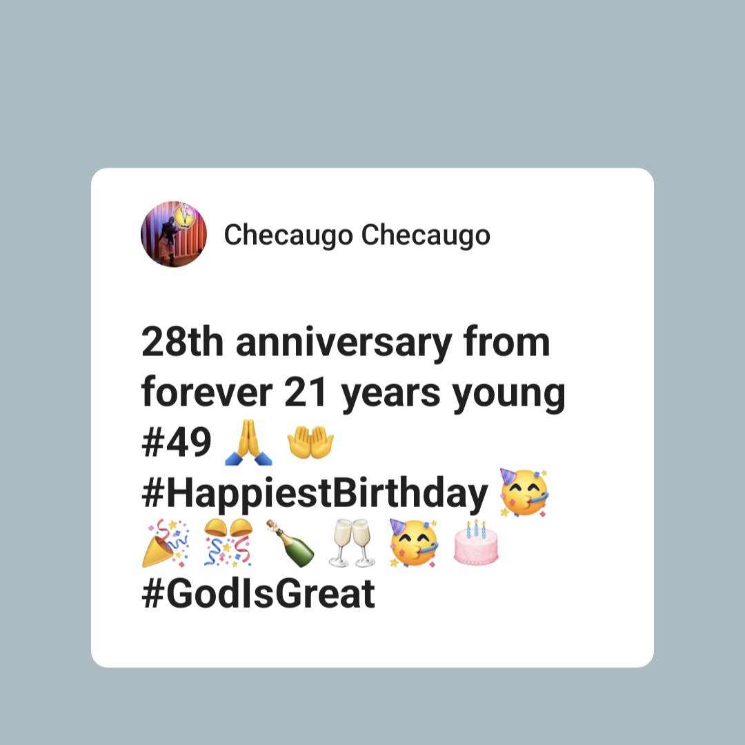 #ChiefComedianChecaugoX5013c tweet media