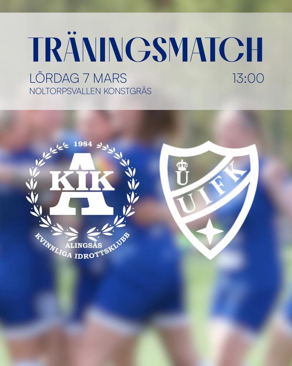 Alingsås KIK Dam tweet media