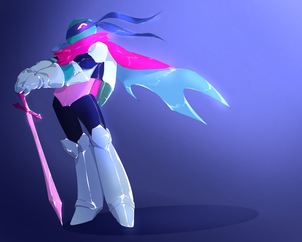 konvalia6's tweet image. How about it just mash two fandoms together? ❤️💙
#Leonardo #deltarune #tmnt #tmnt2012